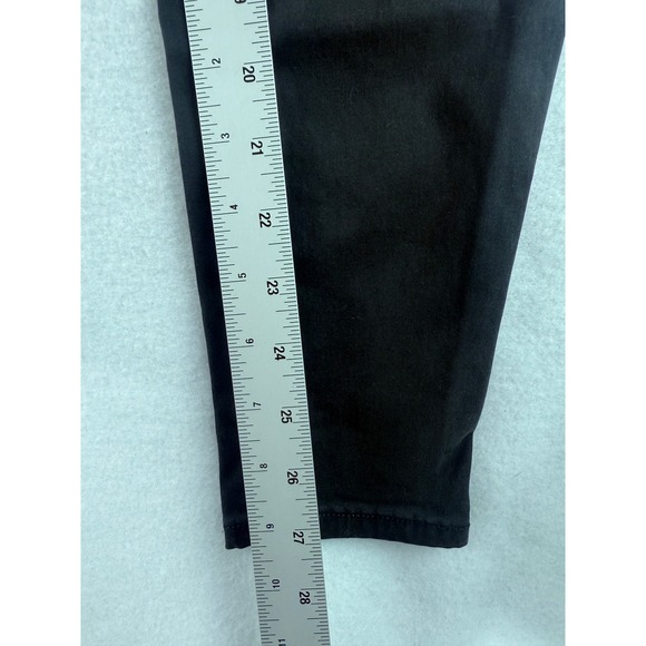 American Eagle Super‎ Stretch Hi-Rise Jeggings Black Wash Size 6 Regular - Picture 3 of 8
